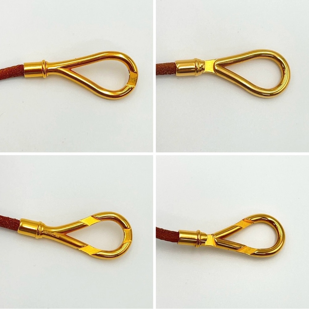 Hermes Atame GD Leather Bracelet W/Box - Picture 9 of 9